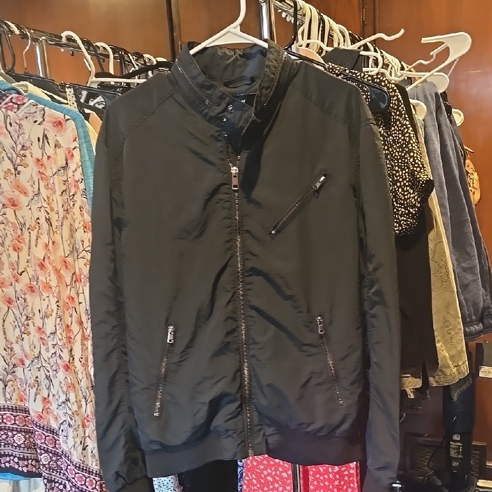 Black Women's Jacket Large